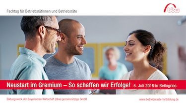 Flyer Fachtagung Betriebsrat 2018 im ABG Tagungszentrum Beilngries