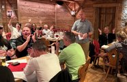 Abendveranstaltung im Gasthof Adler