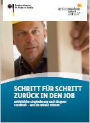 Titelbild "Schritt für Schritt zurück in den Job"