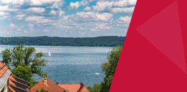 Seeansicht aus dem Hotel Seeblick in Bernried Seeansicht aus dem Hotel Seeblick in Bernried